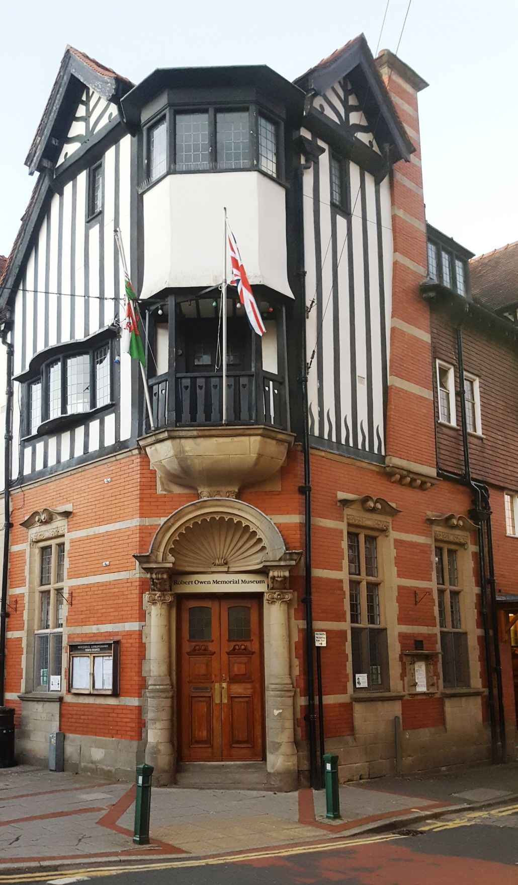 The Robert Owen Museum in Newtown, Powys