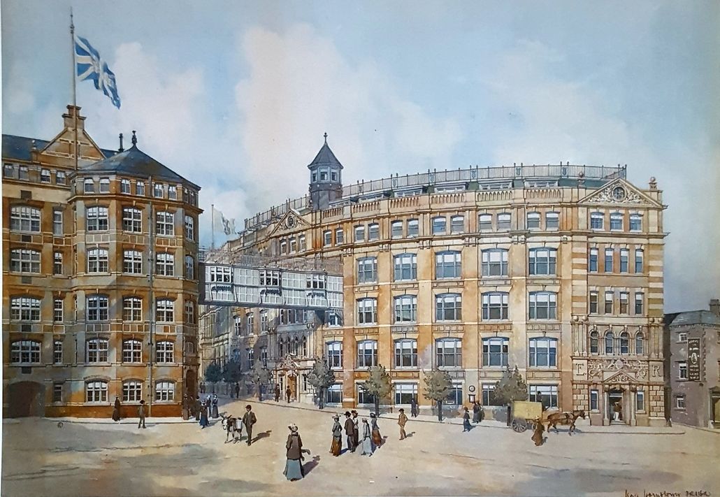The Pryce Jones building in 1910-1920