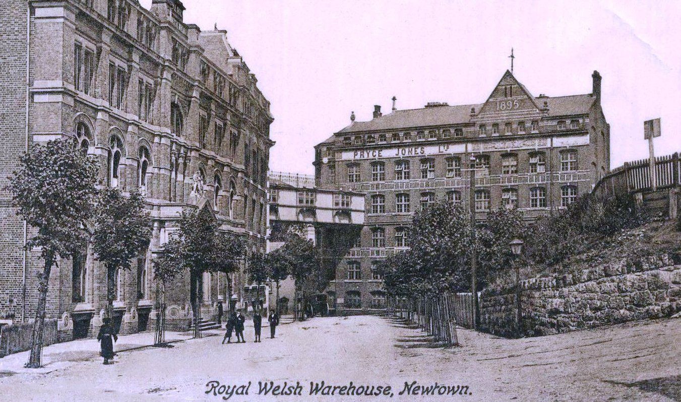 The Pryce Jones building in 1830's-1840's
