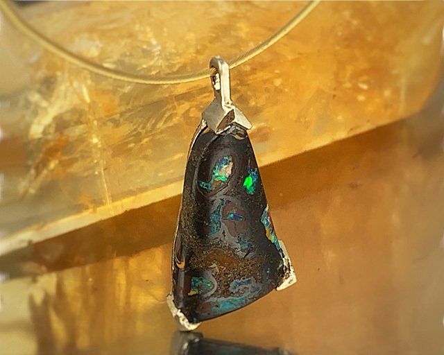opal pendant