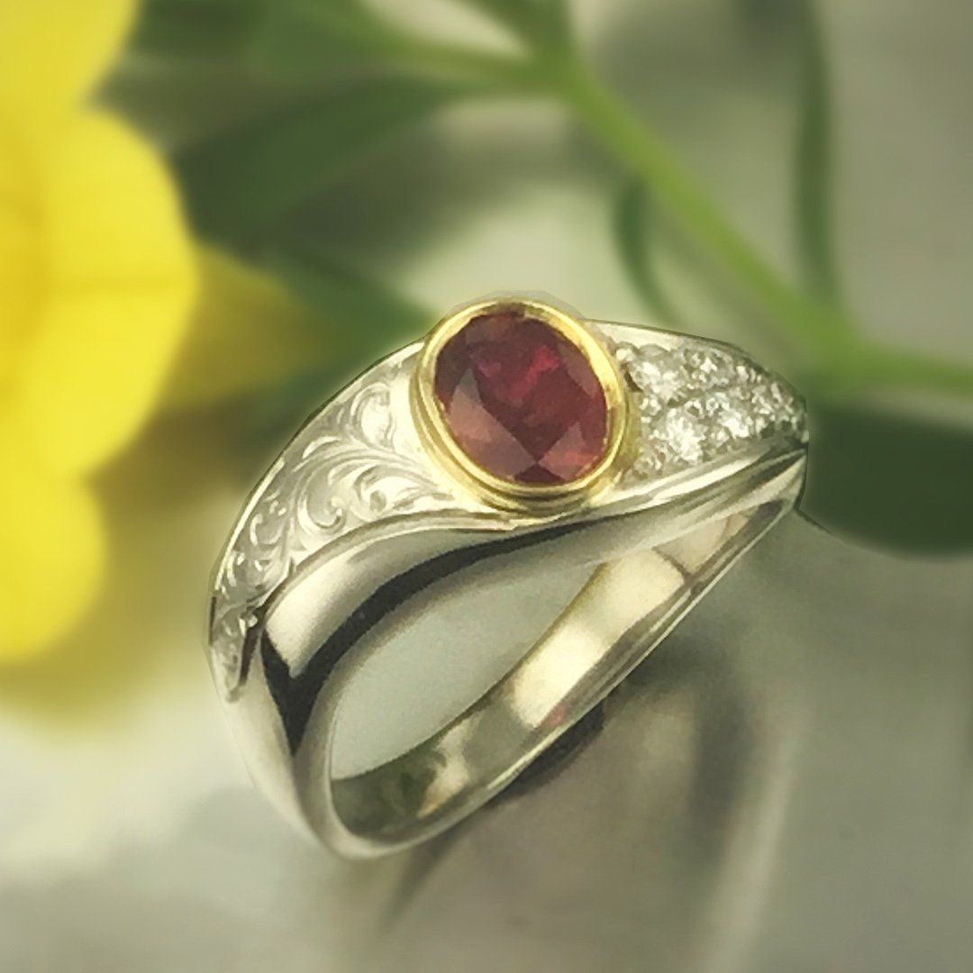 custom designed gem ring