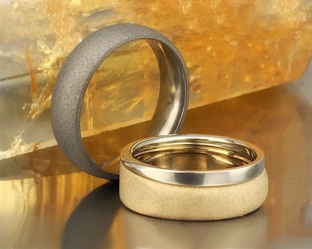 custom designed wedding rings