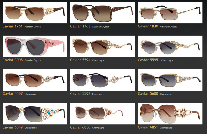 Caviar sunglasses in Boca Raton Florida