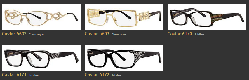 Caviar eyeglasses in Boca Raton Florida