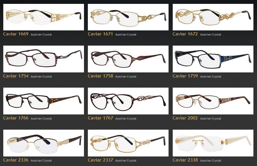 Caviar eyeglasses in Boca Raton Florida