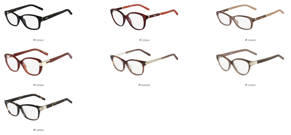 Chloe eyeglasses in Boca Raton Florida