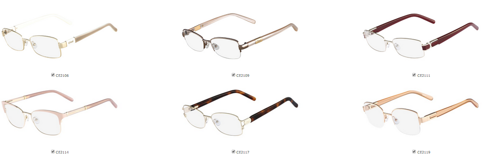 Chloe eyeglasses in Boca Raton Florida