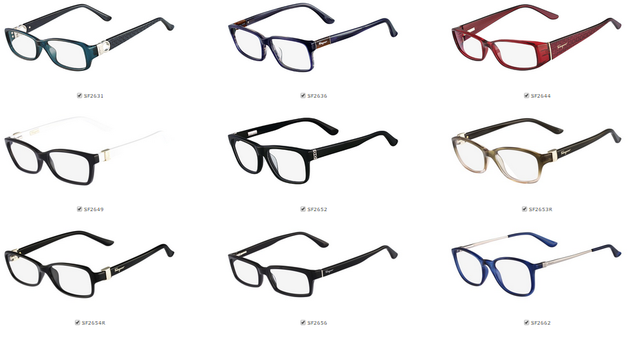 Salvatore Ferragamo eyeglasses in Boca Raton Florida