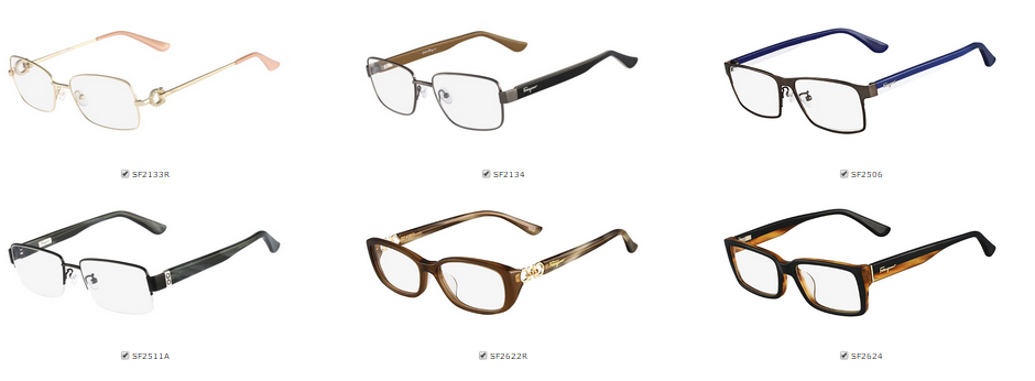Salvatore Ferragamo eyeglasses in Boca Raton Florida