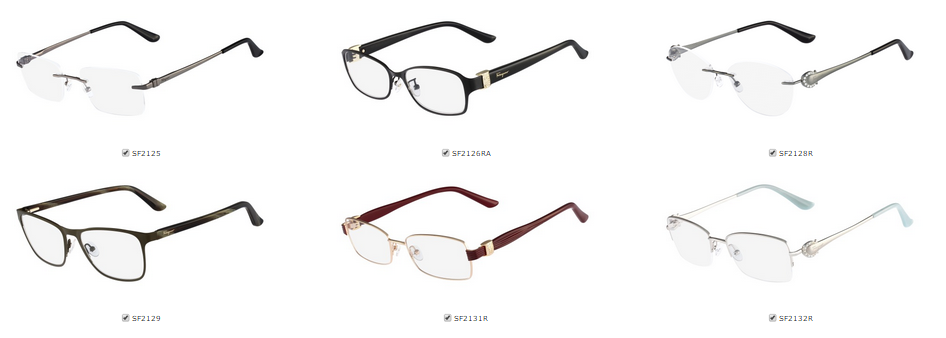 Salvatore Ferragamo eyeglasses in Boca Raton Florida