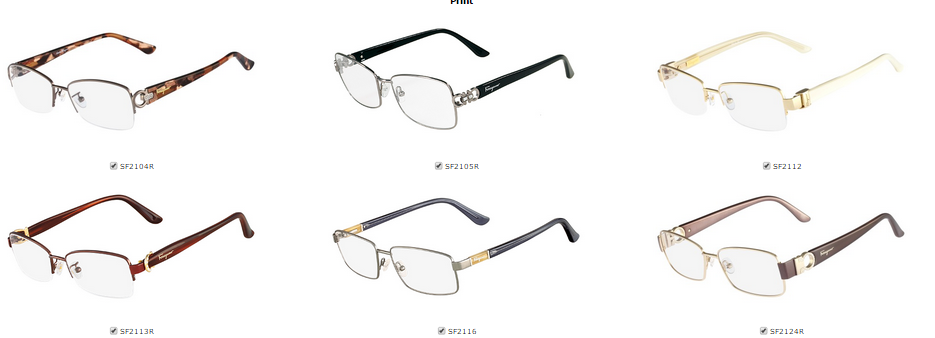 Salvatore Ferragamo eyeglasses in Boca Raton Florida