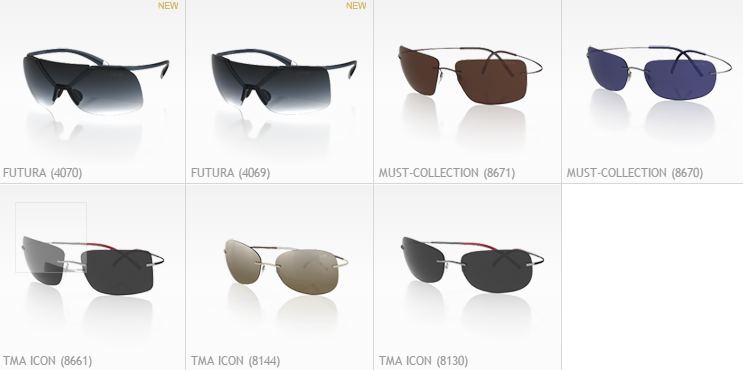 Silhouette sunglasses in Boca Raton Florida