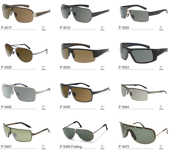 Porshe Design sunglasses in Boca Raton Florida