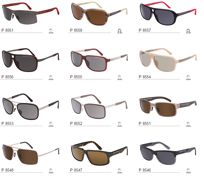 Porshe Design sunglasses in Boca Raton Florida