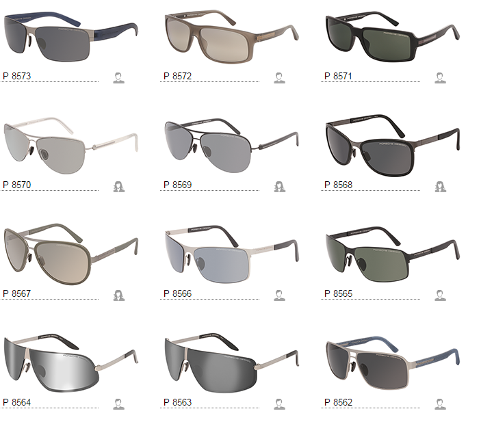 Porshe Design sunglasses in Boca Raton Florida