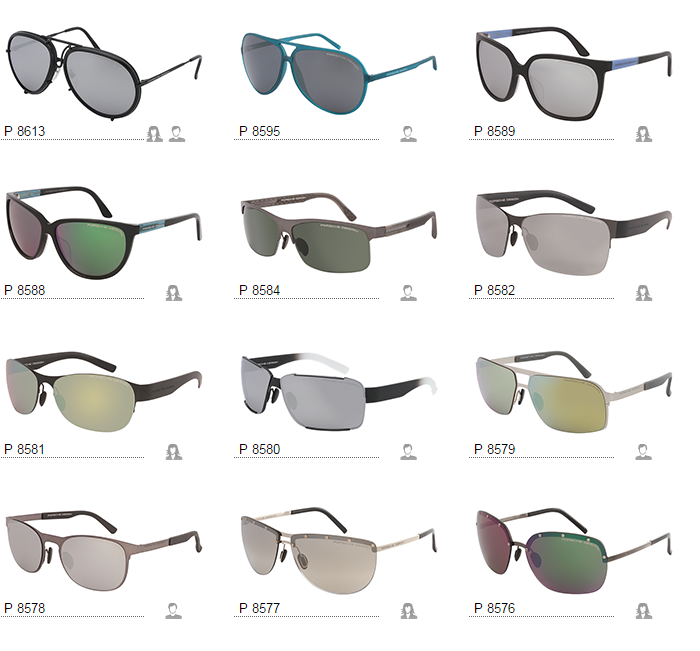 Porshe Design sunglasses in Boca Raton Florida