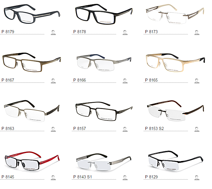 Porshe Design eyeglasses in Boca Raton Florida