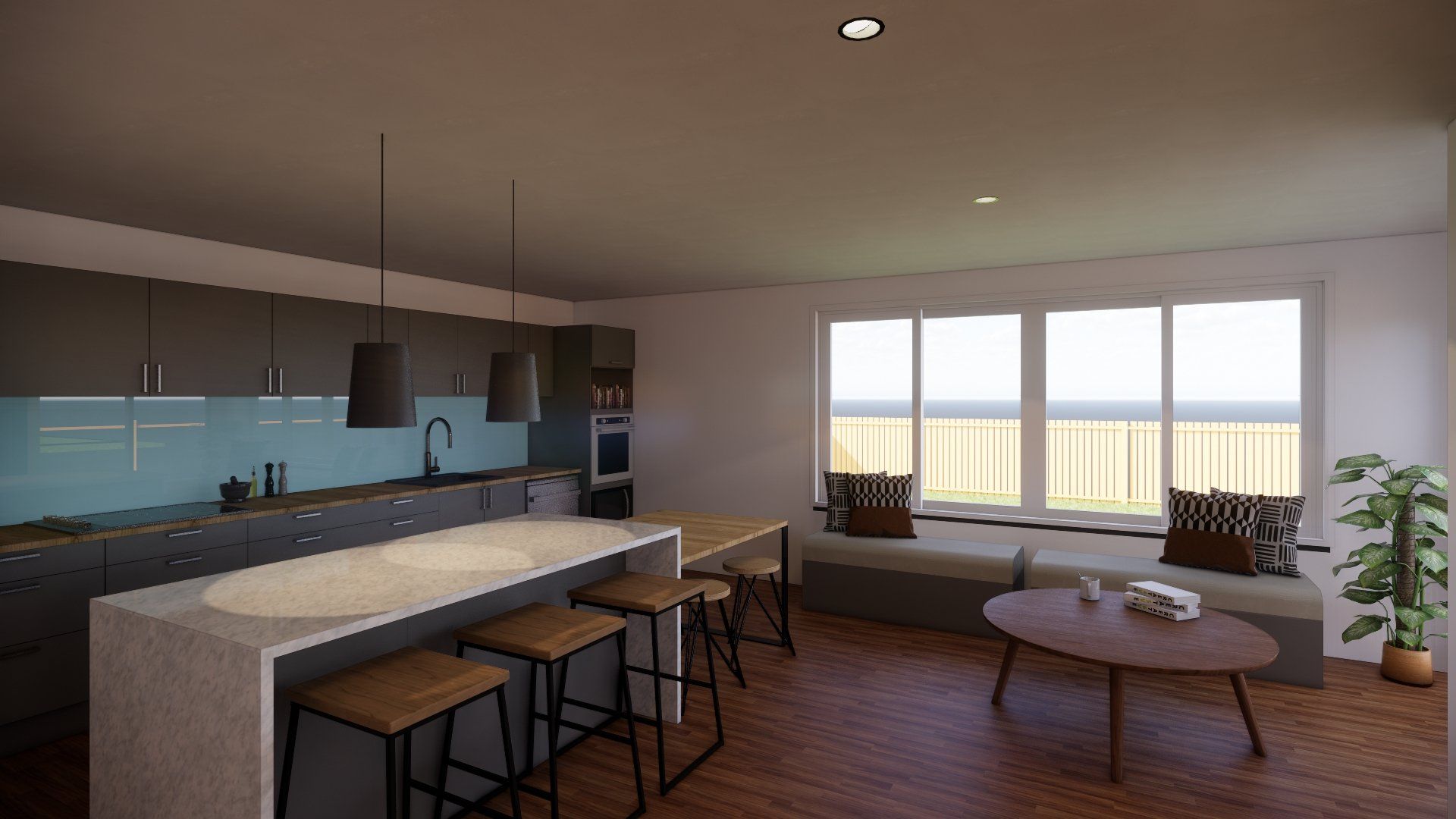 3D Dining Area