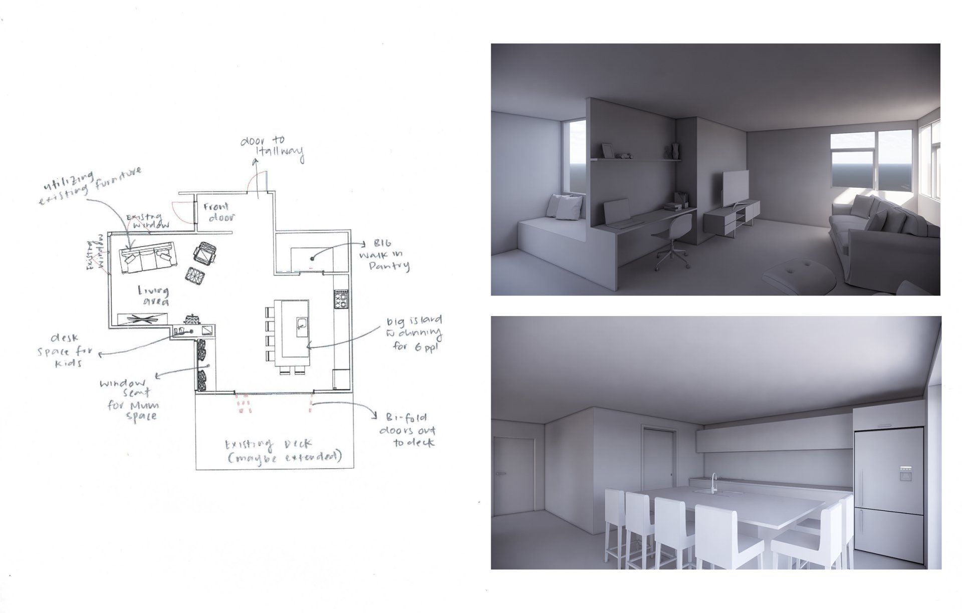 Drawings to 3D Model