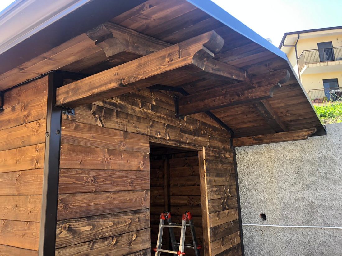 casa in legno lamellare