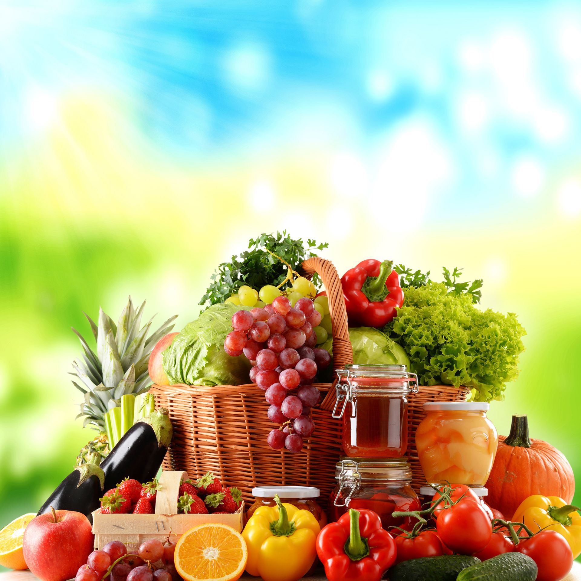 Frutta e verdure biologiche