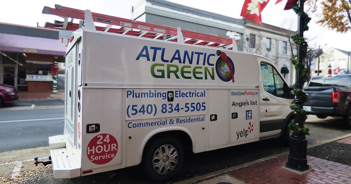 Atlantic Green Plumbing & Electrical Van
