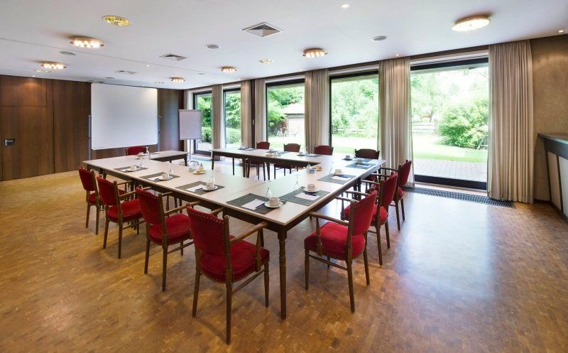 Conference table for meetings at the 