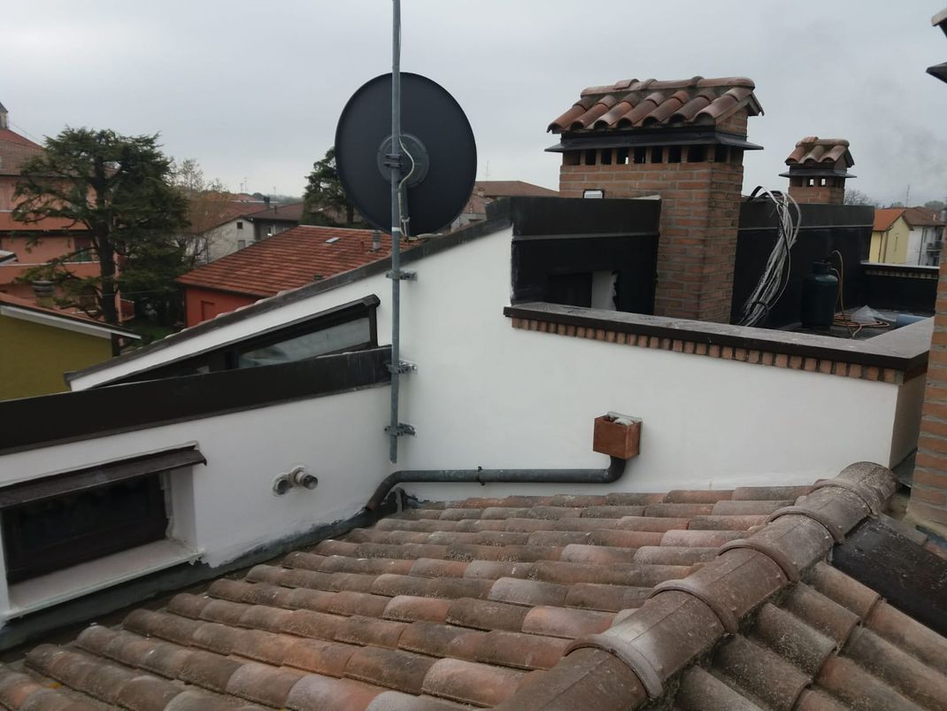 Pulitura tetto