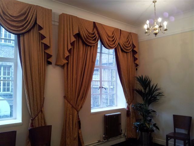 curtains open