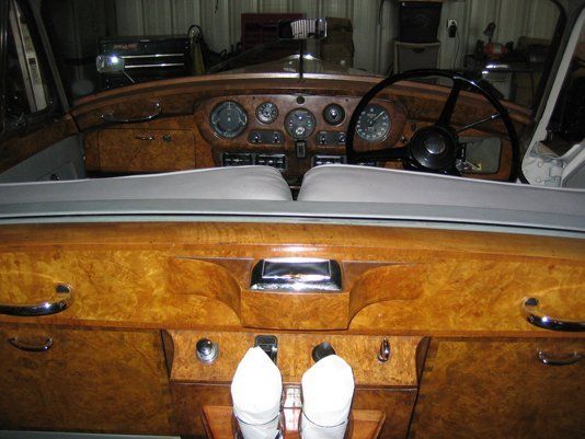 1960 Rolls Royce — Inside Of A 1960 Rolls Royce Silver Cloud II in Columbus, OH