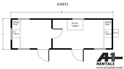 8x30 Field Office — Storage Containers in Kansas City, MO 8x30 Field Office — Storage Containers in Kansas City, MO