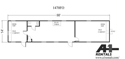 14'x70' Field Office — Storage Containers in Kansas City, MO 14'x70' Field Office — Storage Containers in Kansas City, MO