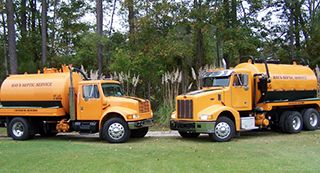 Ray's Septic Service Tank Pumping Trucks