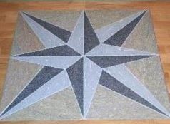 Pavimento con mosaico