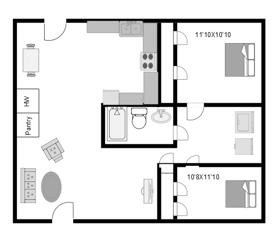 2-BED-1-BATH-FLOOR-PLAN
