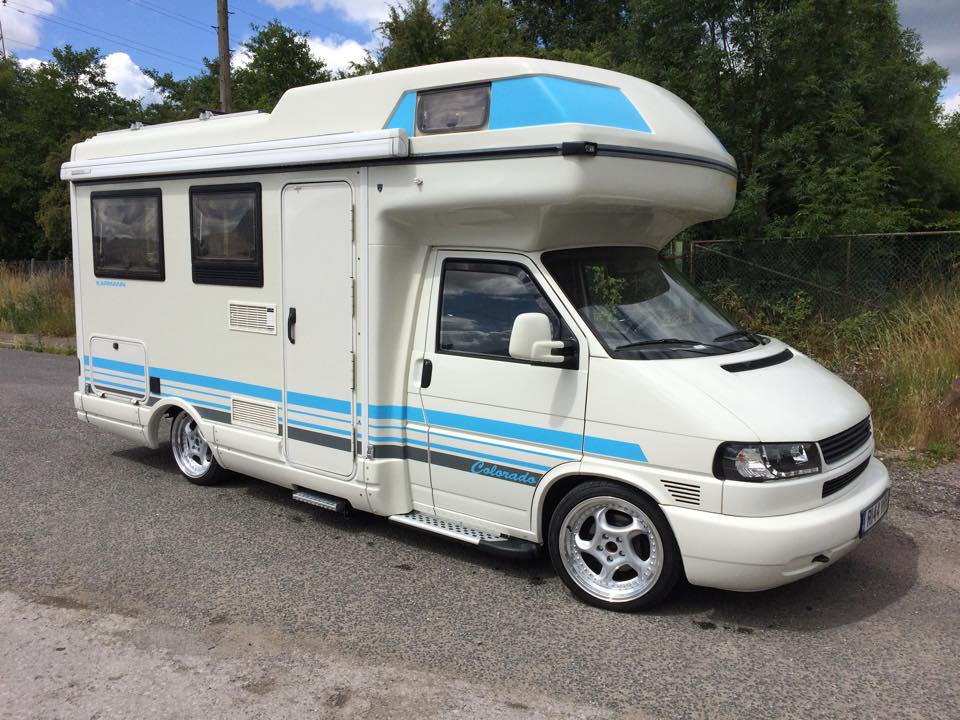 coach build vehicle named karman blues