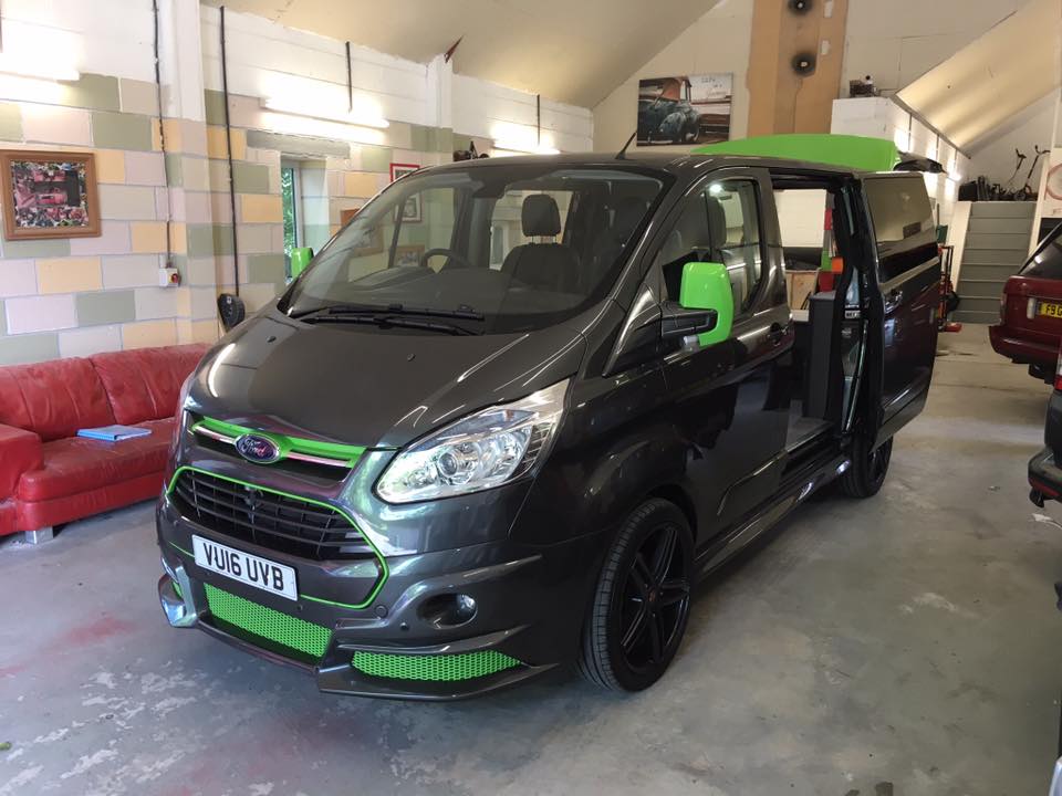 ford camper van named smells fishy