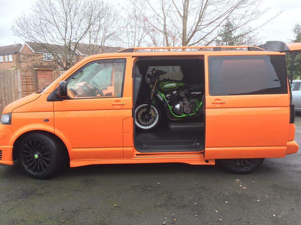 custom build vehicle named RAC with attitude