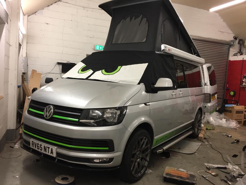 t 6 Volkswagen camper van named green envy