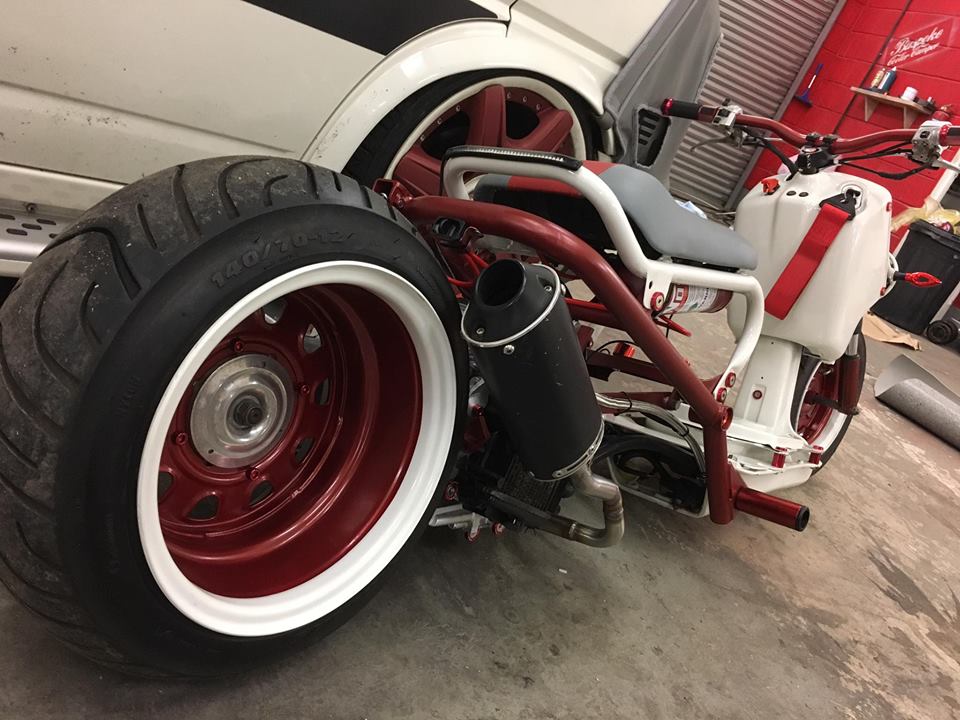 custom build vehicle named Rukas