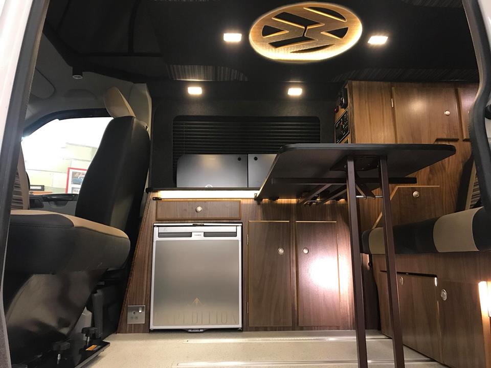 Images of camper van named expedition