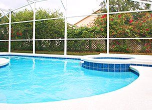 swimming pool well-maintained