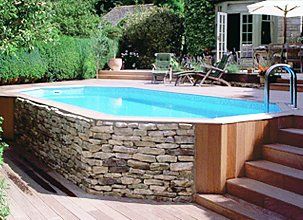 Well-maintained swimming pool
