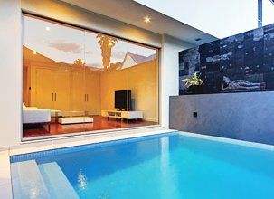 well-maintained swimming pool