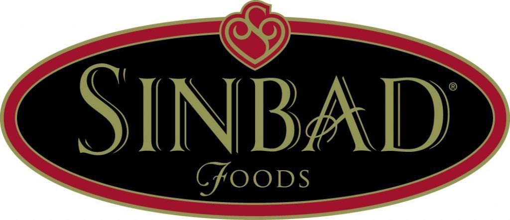 A sinbad foods logo with a heart on it
