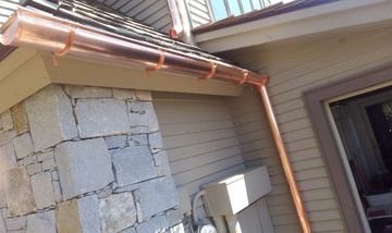 Gutter Construction — White Roofing Gutters in Otto, NC