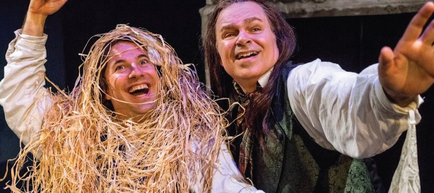 Actors Omri Schein and Phil Johnson in Withering Heights