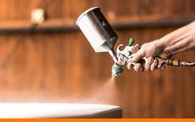 Specialist wood spraying