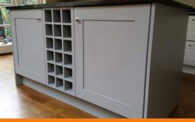 partial view of the kitchen