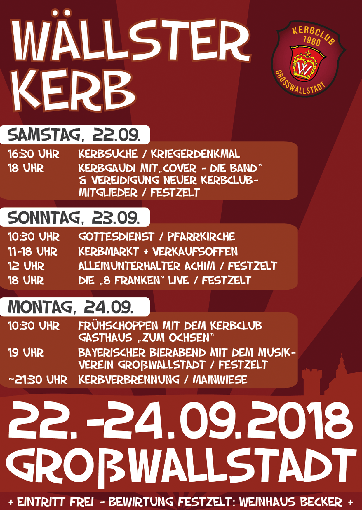 Flyer Kerb 2018 Flyer Kerb 2018